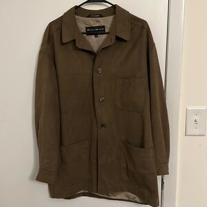 MacMor Private Collection Suede Coat size LG